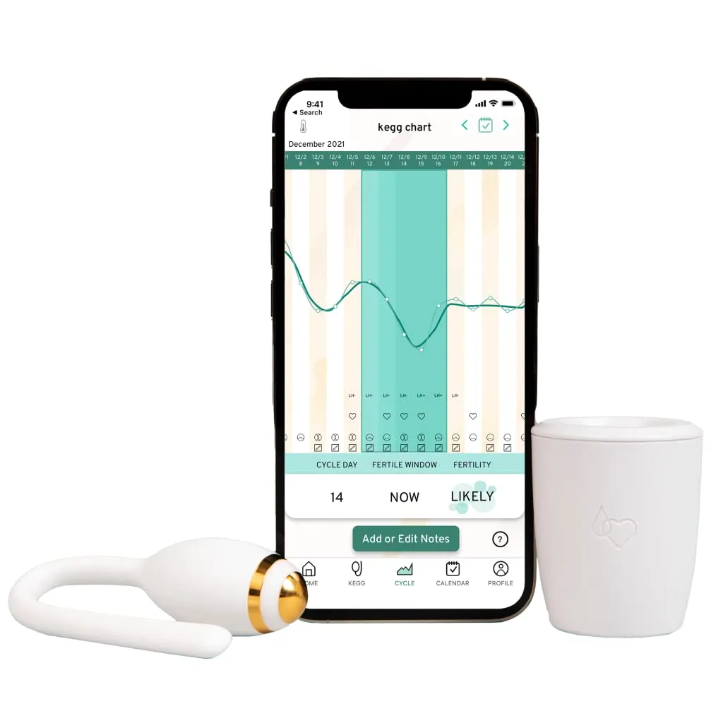 Kegg Fertility Tracker with Free Fertility App