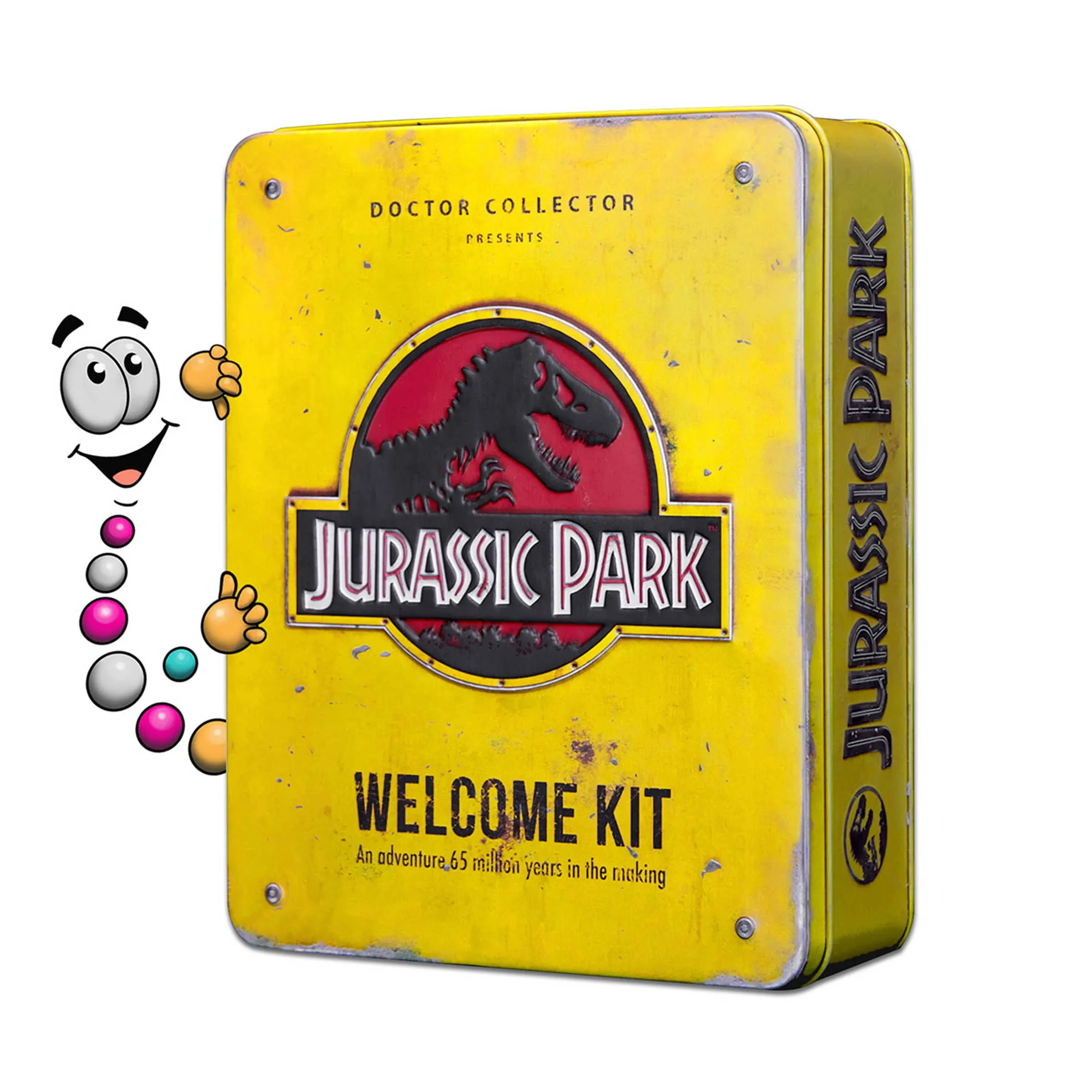 "Doctor Collector Jurassic Park Welcome Kit - Ultimate Collector's Memorabilia Set"