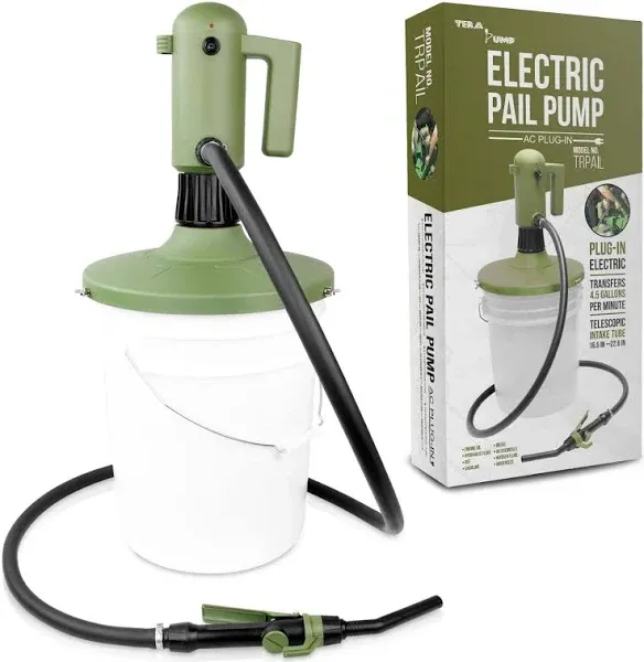 TERA PUMP 20078 TeraPump TRPAIL Electric Pail Pump