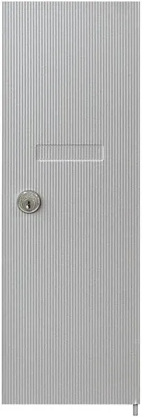 Salsbury Industries 3551ALM Replacement Door and Lock for Vertical Mailbox with Keys, Aluminum