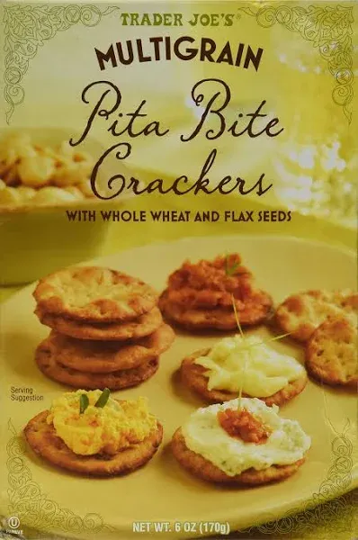 Trader Joe's Pita Bite Crackers (Pack of 2)