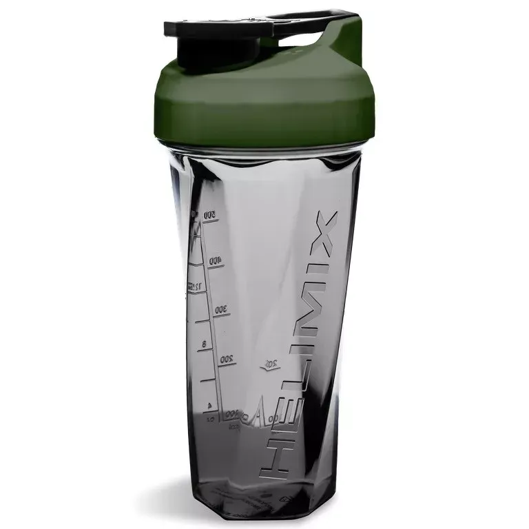 Helimix 2.0 Vortex Blender Bottle 28oz Green Protein Shaker