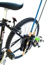 Bike Fisherman Fishing Rod Holder