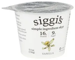 SIGGIS Non- Fat Vanilla Yogurt