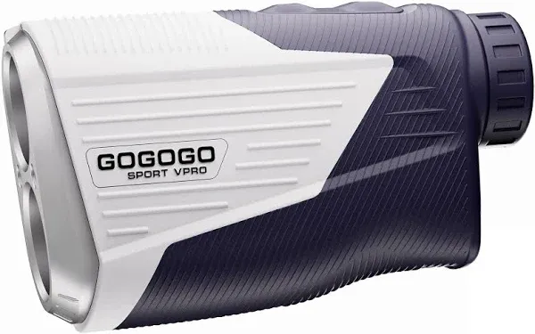 Gogogo Sport Vpro 2024 Golf Range Finder 2500 yards Laser Rangefinder ZeroIn Disc Golfing with Slope Magnet Rechargeable