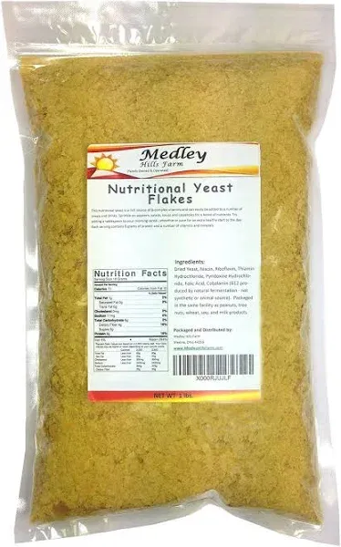 Nutritional Yeast Flakes Vegetarian Support Formula