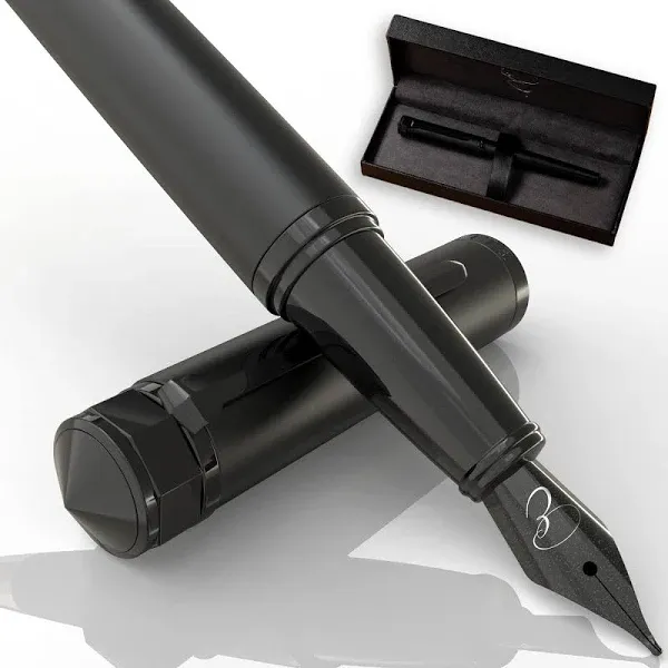 Ellington Pens Luxury Fountain Pen Set- Fountain Pens for Writing - Smooth Fine Nib - Includes Refillable Ink Converter