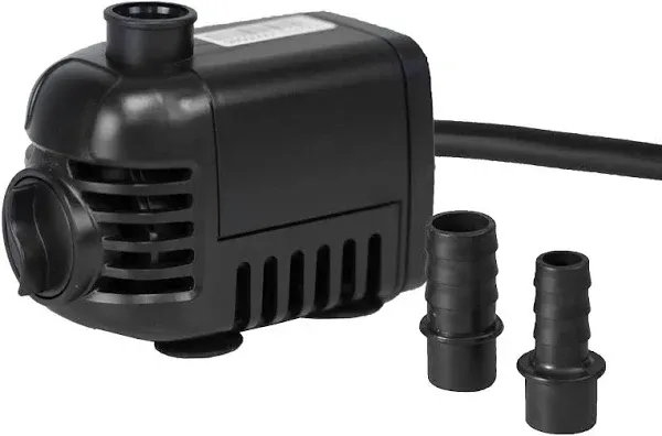 TotalPond Small Fountain Pump (52217) Fountain Pump with Flow Control, 45 GPH