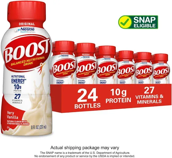 Boost Original Nutritional Drink Very Vanilla