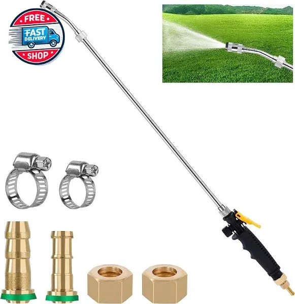 29 Inches Sprayer Wand,3/8&#034; Brass Barb Universal Sprayer Wand,Stainless