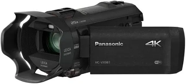 Panasonic HC-VX981K 4K Ultra HD Camcorder