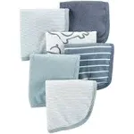 Carter's Baby Boys 6-Pack Wash Cloths OSZ Blue