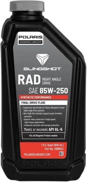 Polaris Slingshot Differential Final Drive Fluid Synthetic 1QT 2889023