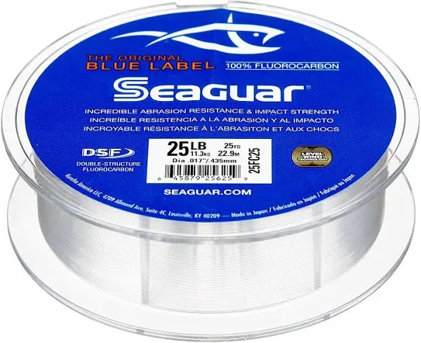 Seaguar Blue Label Fluorocarbon Leader 20 lb