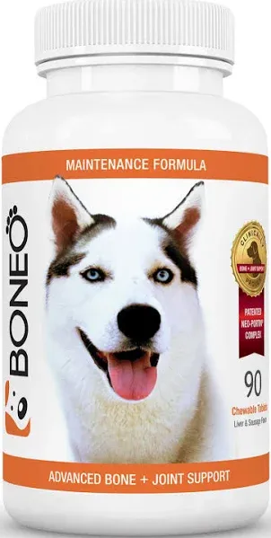 Boneo Canine Maintenance Formula- Patented Bone and Joint Supplement for Dogs-