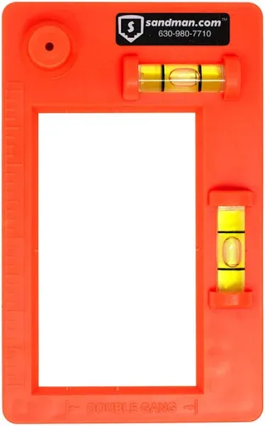 Sandman.com Low Voltage Mounting Bracket Template