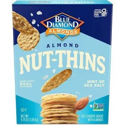 Blue Diamond Nut Thins Cracker