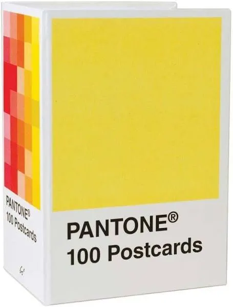 Pantone Postcard Box 100 Postcards