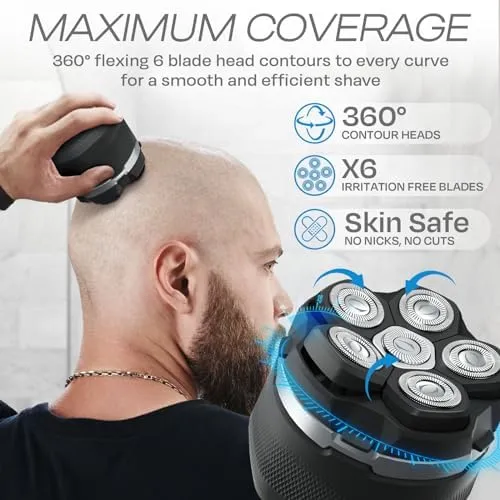 Hummingbird MK3 Electric Head Shavers