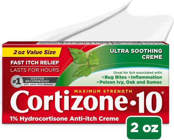 Cortizone 10 Maximum Strength Ultra Soothing Anti-Itch Cream