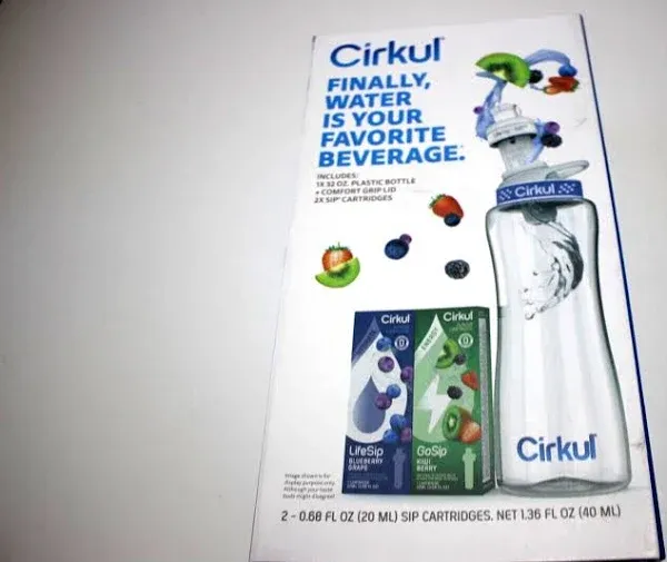 Cirkul 32-fl oz Plastic Clear Cup Set of: 1 | 850047203205