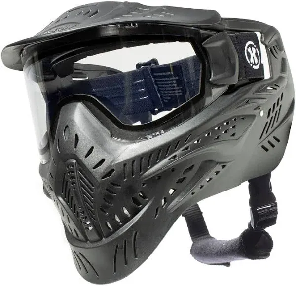 HK Army HSTL Goggle Thermal Anti-Fog Paintball Mask w/ Upgrade Strap Pad Combo