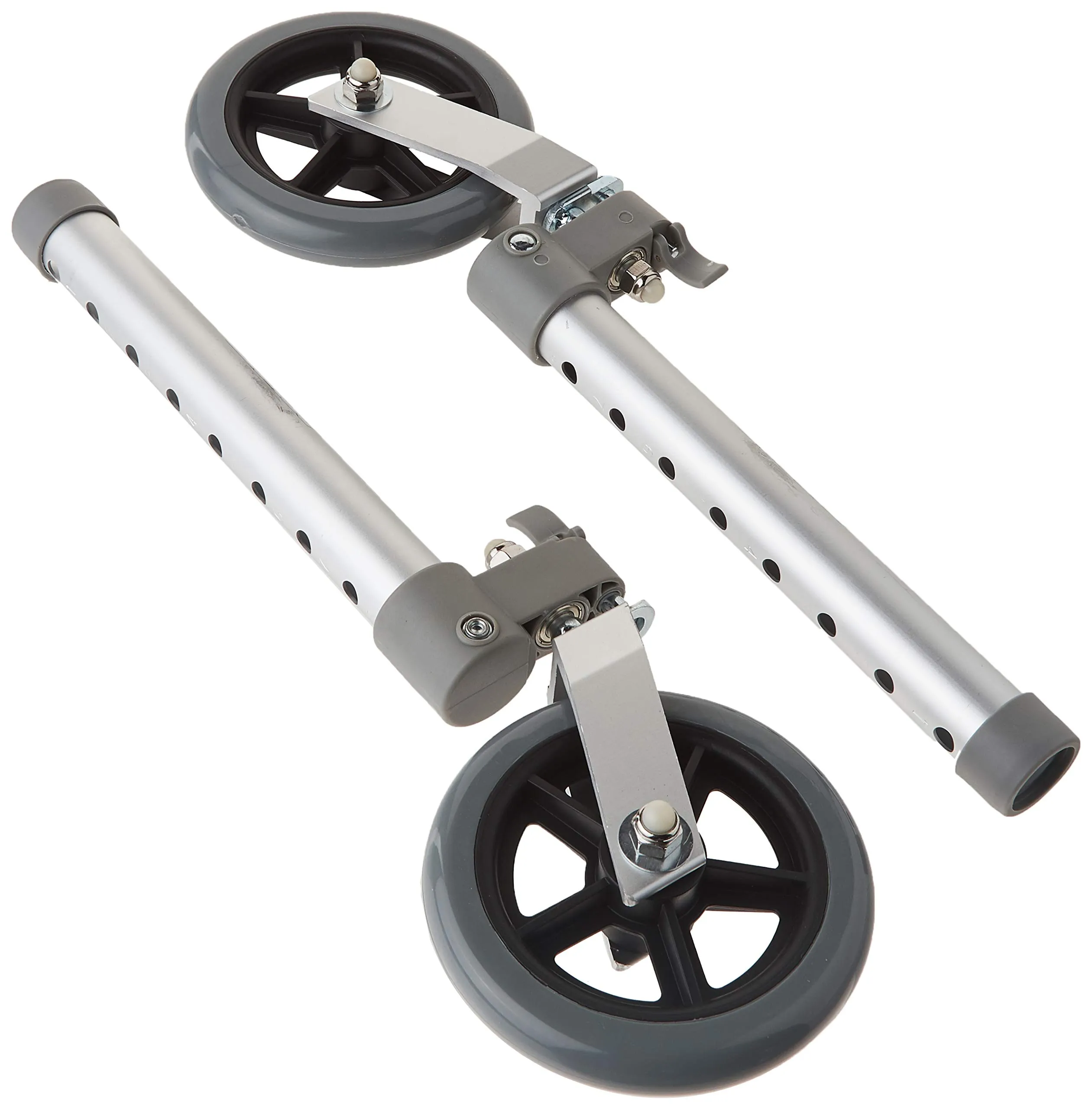 Drive Medical 10115 Swivel Lock Walker Wheels, 5&#034;, 1 Pair