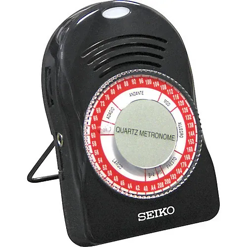 Seiko SQ50-V Compact Quartz Metronome w/ Adjustable Stand SQ50V