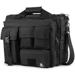 Ges Tactical Briefcase, 17.3 inch Men's Messenger Bag Military Briefcase for Men