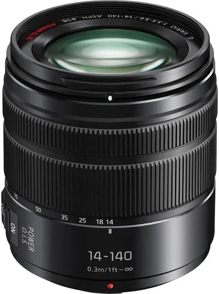 Panasonic Lumix G Vario 14-140mm f/3.5-5.6 II ASPH Power O.I.S. Lens