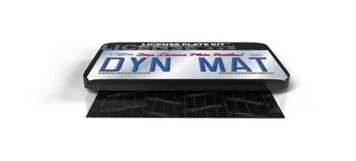 Dynamat 19100 Xtreme License Plate Frame Kit