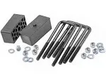 Rough Country 2 Inch Block  U-Bolt Kit | Toyota Tacoma 2WD/4WD (2005-2023) (6549)