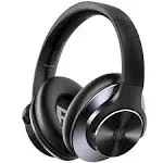 OneOdio A10 Hybrid Active Noise Cancelling Headphones, Wireless Bluetooth Over-Ear Headphones, 62H Battery Life, Hi-Res Audio, Transparency Mode, Wire