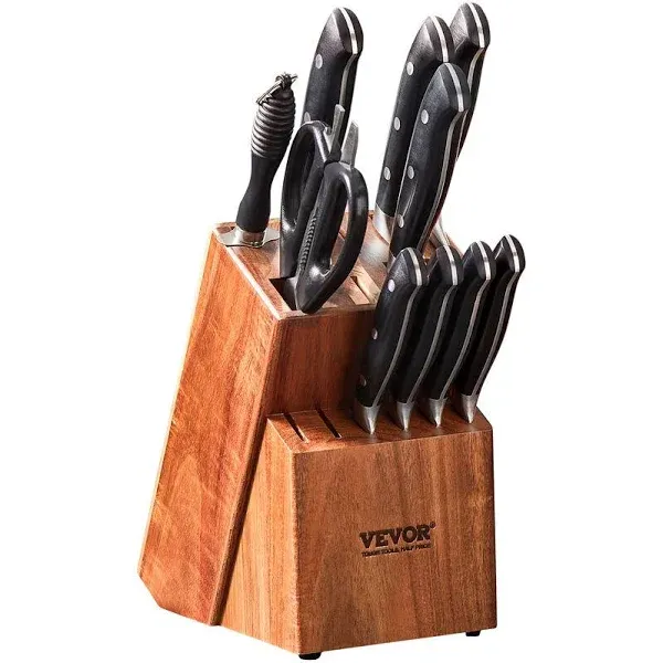 VEVOR 15 Slots Knife Storage Block