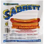 Sabrett Skinless Beef Frankfurters - 48 oz