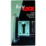 About KeyLOCK Newel Post Fastener Key Lock Fully concealable New