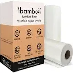 Ibambo 2 Rolls of Reusable Bamboo Paper Towels