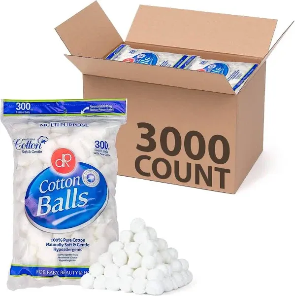 DecorRack 3000 Mini Cotton Balls