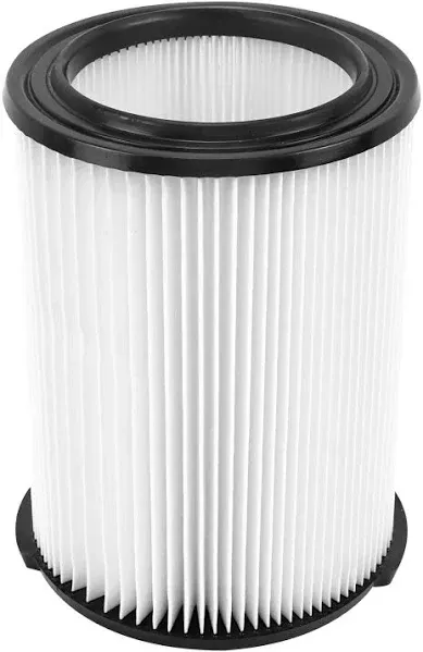 Standard Wet or Dry Vac Filter VF4000 for ridged Vacs 5 Gallons and Larger Vacuum Cleaner, Replacement VF4000 Filter,also fit craftsman 17816,1 Pack