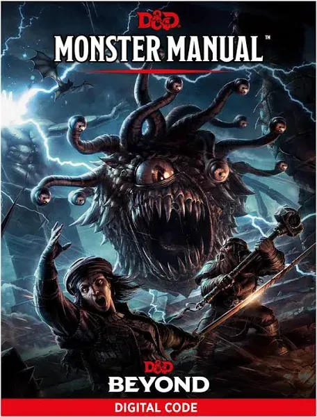 D&D Beyond Digital Monster Manual [Online Game Code]