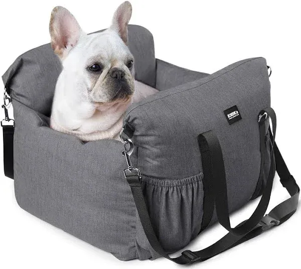 Gulokoka Small Dog Car Seat Dog Booster Seat for Car