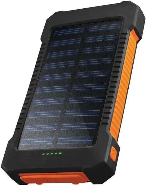 10000mAh Solar Powered Power Bank