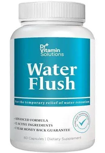 DR VITAMIN SOLUTIONS Water Flush Detox Supplement Dandelion Leaf