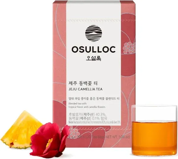 OSULLOC Jeju Camellia Flower Tea 20ea