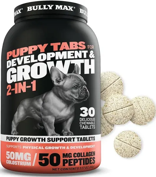 Puppy Tabs for Development & Growth