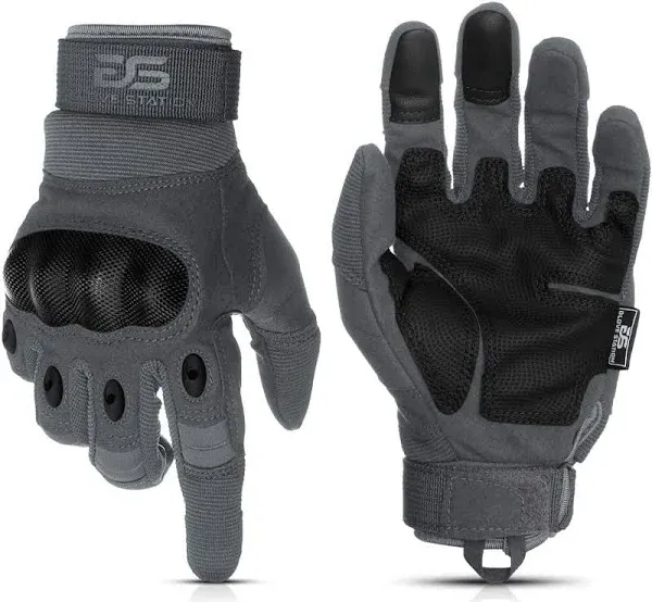 Glove Station The Combat Motorcycle Gloves - Tactical Gloves with Touchscreen for Outdoor Sports, BMX, Dirt Bike and Cycling