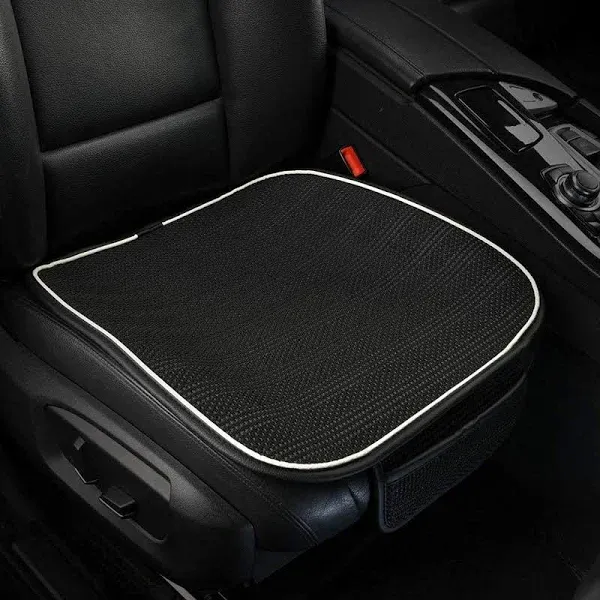 Car Seat Pad Cover,Breathable Comfort Front Drivers or Passenger Seat Cushion, Universal Auto Interior Bottom Protector Mat Fit Most Car, Truck, SUV, or Van