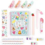 Three Cheers For Girls Adventure 15-Piece Stationery Set