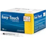 EasyTouch Syringe with Needle 0.3 ml 30 Box of 100 830355