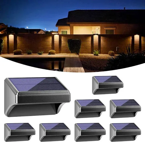 Solar Lights Outdoor Decor for Backyard,Garde<wbr/>n,Fence,Wall,D<wbr/>eck,Stairs